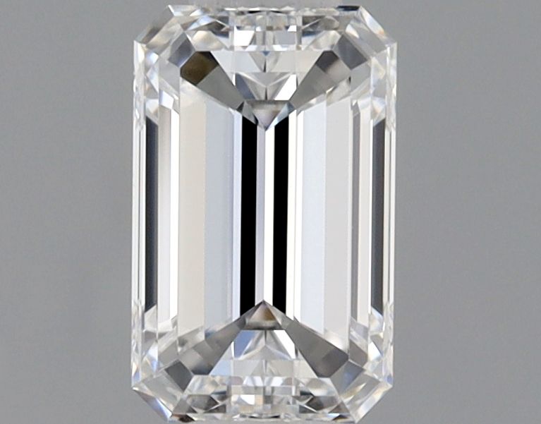 Diamante Naturale Taglio Smeraldo 0.5ct EX/EX D VVS2 - GIA - 5.81x3.64x2.53mm