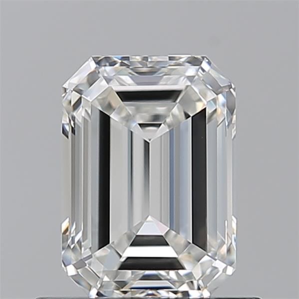 Diamante Naturale Taglio Smeraldo 0.91ct VG/VG H VVS1 - GIA - 6.47x4.6x3.05mm