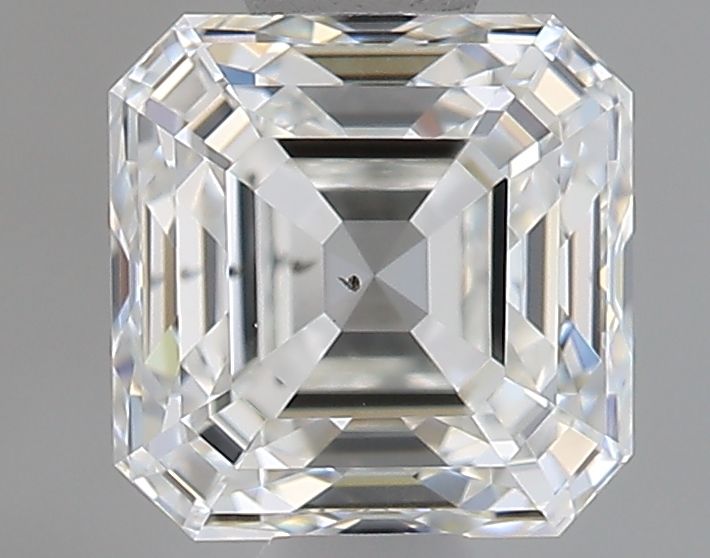 Diamante Taglio Smeraldo Quadrato 1ct VG/EX H VS2 - GIA - 5.32x5.31x3.78mm