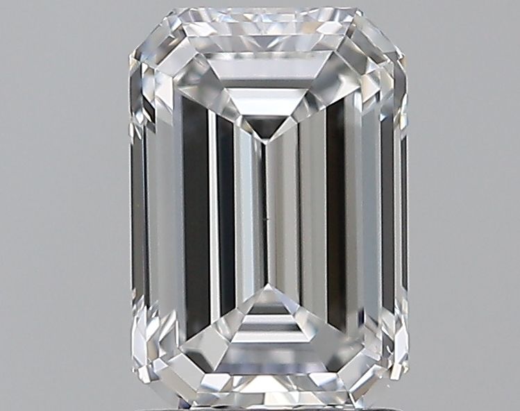 Diamante Naturale Taglio Smeraldo 1.5ct VG/EX E VS2 - GIA - 7.89x5.31x3.59mm