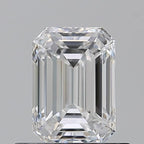 Diamante Naturale Taglio Smeraldo 0.74ct EX/EX E VVS1 - GIA - 6.09x4.3x2.87mm
