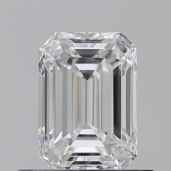 Diamante Naturale Taglio Smeraldo 0.74ct EX/EX E VVS1 - GIA - 6.09x4.3x2.87mm