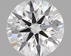 Diamante Taglio Brillante 0.36ct EX/EX/VG E VVS2 - GIA - 4.57x4.56x2.81mm