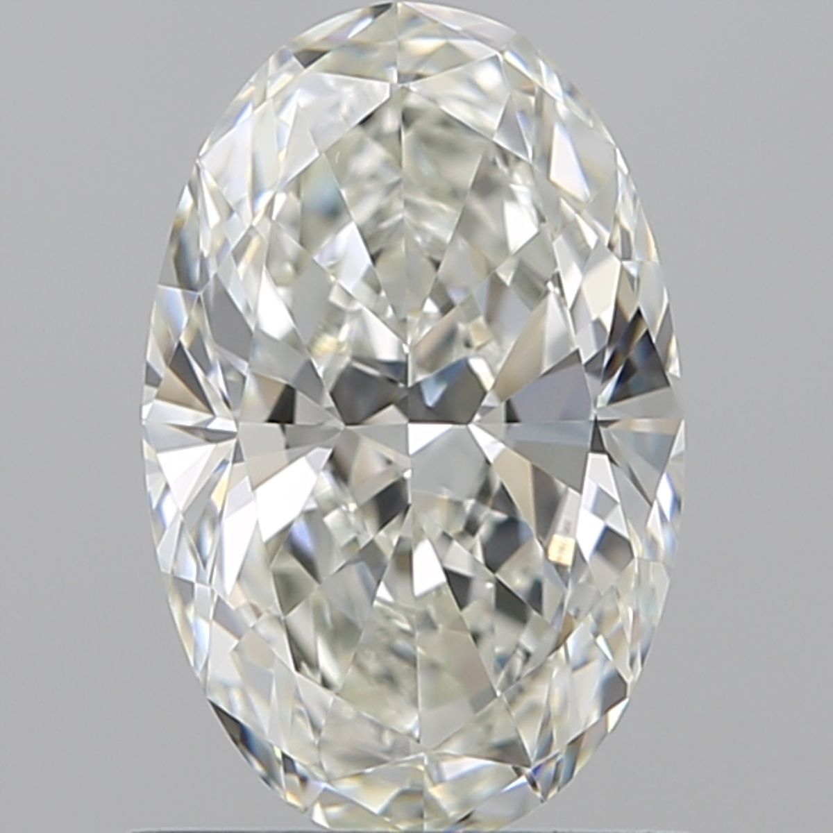 Diamante Naturale Taglio Ovale 1ct EX/EX H VVS2 - IGI - 8.52x5.49x3.19mm