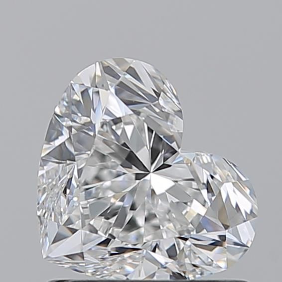Diamante Naturale Taglio Cuore 1.05ct EX/VG F VVS2 - GIA - 6.05x7.09x4.09mm