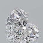 Diamante Naturale Taglio Cuore 1.05ct EX/VG F VVS2 - GIA - 6.05x7.09x4.09mm