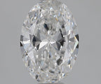 Diamante Naturale Taglio Ovale 1.01ct VG/EX D VS1 - GIA - 8.12x5.61x3.21mm