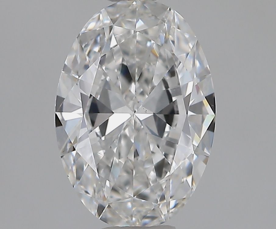 Diamante Naturale Taglio Ovale 1.01ct VG/EX D VS1 - GIA - 8.12x5.61x3.21mm