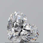 Diamante Naturale Taglio Cuore 0.7ct EX/EX D VVS2 - GIA - 5.13x6.14x3.9mm
