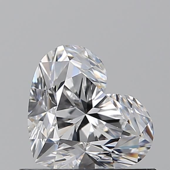 Diamante Naturale Taglio Cuore 0.7ct EX/EX D VVS2 - GIA - 5.13x6.14x3.9mm