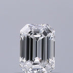 Diamante Naturale Taglio Smeraldo 0.41ct VG/EX D VVS2 - GIA - 5.18x3.57x2.4mm