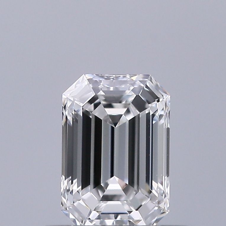 Diamante Naturale Taglio Smeraldo 0.41ct VG/EX D VVS2 - GIA - 5.18x3.57x2.4mm