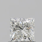 Diamante Naturale Taglio Princess 0.76ct VG/EX J VVS1 - GIA - 4.93x4.92x3.57mm
