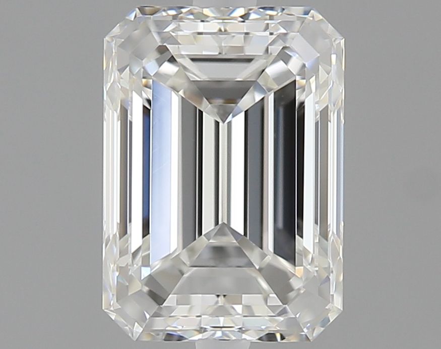 Diamante Naturale Taglio Smeraldo 1.4ct EX/EX G VVS2 - GIA - 7.36x5.28x3.68mm
