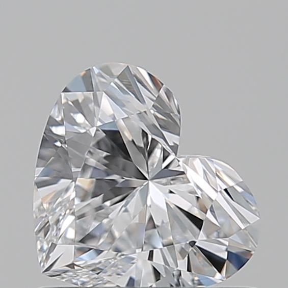 Diamante Naturale Taglio Cuore 0.71ct VG/VG D VVS1 - GIA - 5.45x6.39x3.6mm