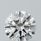 Diamante Naturale Taglio Brillante 0.5ct 3EX F VVS1 - IGI - 5.13x5.15x3.06mm