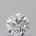 Diamante Naturale Taglio Brillante 0.4ct EX/VG/EX D VS1 - GIA - 4.69x4.67x2.93mm