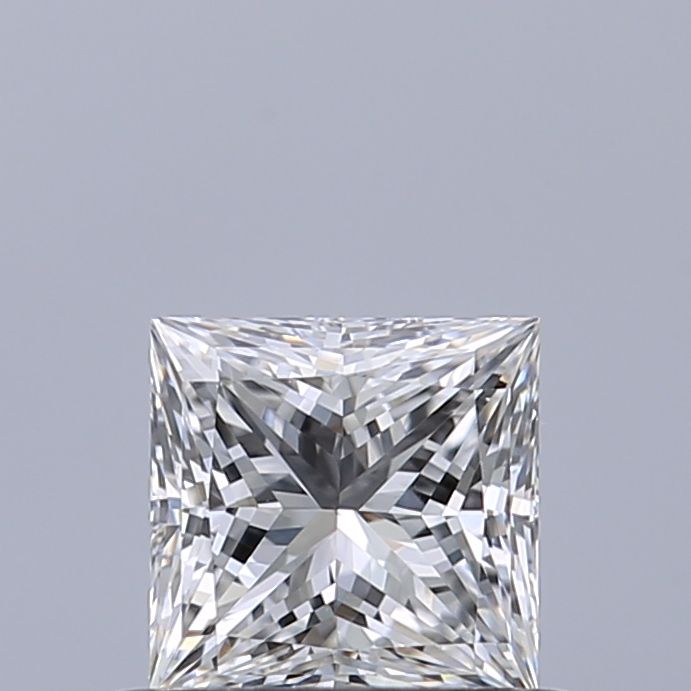 Diamante Naturale Taglio Princess 0.51ct G/EX E VS1 - GIA - 4.4x4.36x3.19mm