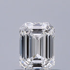 Diamante Naturale Taglio Smeraldo 0.5ct EX/VG E VS2 - GIA - 5.19x3.73x2.59mm