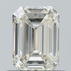 Diamante Naturale Taglio Smeraldo 0.87ct EX/EX H IF - IGI - 6.35x4.48x2.97mm