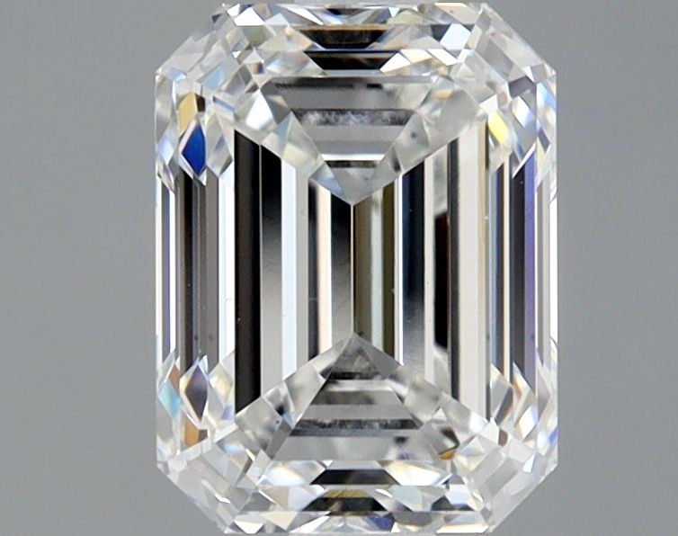 Diamante Naturale Taglio Smeraldo 1.4ct VG/EX F VS1 - GIA - 7.04x5.33x3.74mm