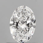 Diamante Naturale Taglio Ovale 0.7ct EX/EX D VS2 - GIA - 7.03x4.83x3.15mm