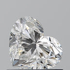 Diamante Naturale Taglio Cuore 0.7ct VG/EX F VVS2 - GIA - 5.22x6.17x3.69mm