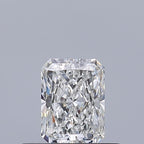 Diamante Naturale Taglio Radiant 0.4ct EX/EX E VS1 - GIA - 4.97x3.65x2.5mm