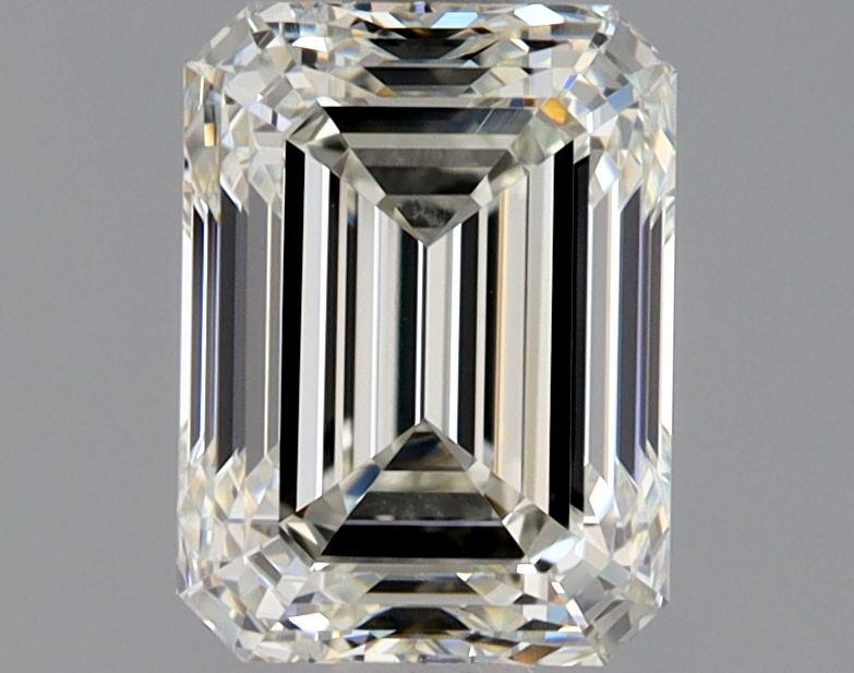 Diamante Naturale Taglio Smeraldo 1.41ct EX/EX J VVS2 - GIA - 7.09x5.29x3.73mm