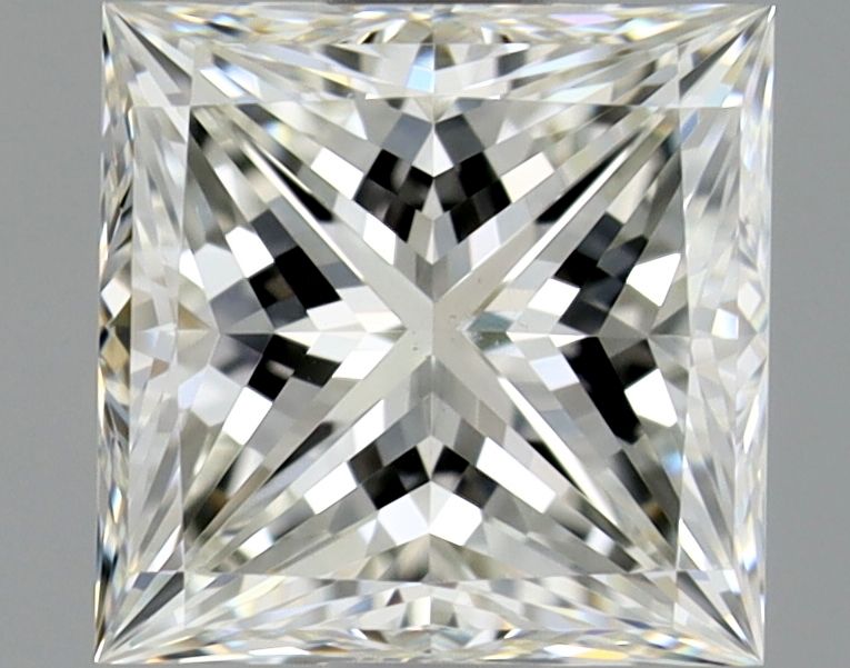 Diamante Naturale Taglio Princess 0.8ct VG/VG I VS2 - GIA - 5.07x4.99x3.72mm