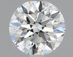 Diamante Naturale Taglio Brillante 0.5ct VG/VG/EX I VS1 - GIA - 4.98x4.9x3.18mm