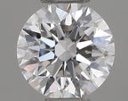 Diamante Naturale Taglio Brillante 0.37ct 3EX F IF - GIA - 4.56x4.58x2.86mm