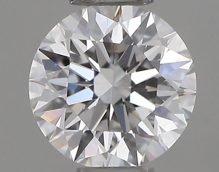 Diamante Naturale Taglio Brillante 0.37ct 3EX F IF - GIA - 4.56x4.58x2.86mm
