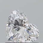 Diamante Naturale Taglio Cuore 0.71ct EX/EX F VVS2 - GIA - 5.32x6.26x3.71mm