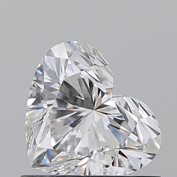 Diamante Naturale Taglio Cuore 0.71ct EX/EX F VVS2 - GIA - 5.32x6.26x3.71mm