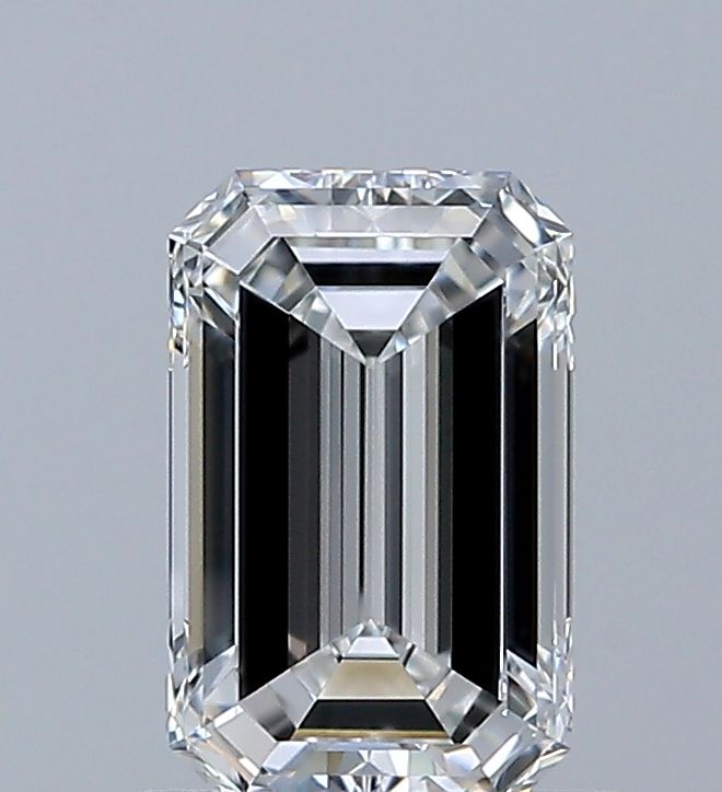 Diamante Naturale Taglio Smeraldo 0.8ct VG/EX F VVS2 - GIA - 6.82x4.28x2.9mm
