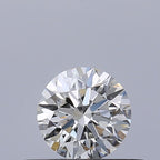 Diamante Naturale Taglio Brillante 0.37ct 3EX I VS1 - GIA - 4.54x4.58x2.86mm