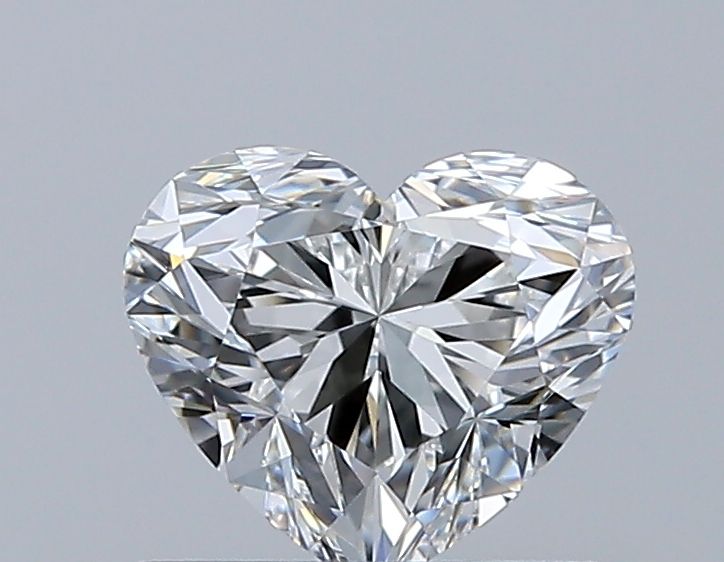 Diamante Naturale Taglio Cuore 0.7ct EX/EX F VVS1 - GIA - 5.14x6.0x3.85mm