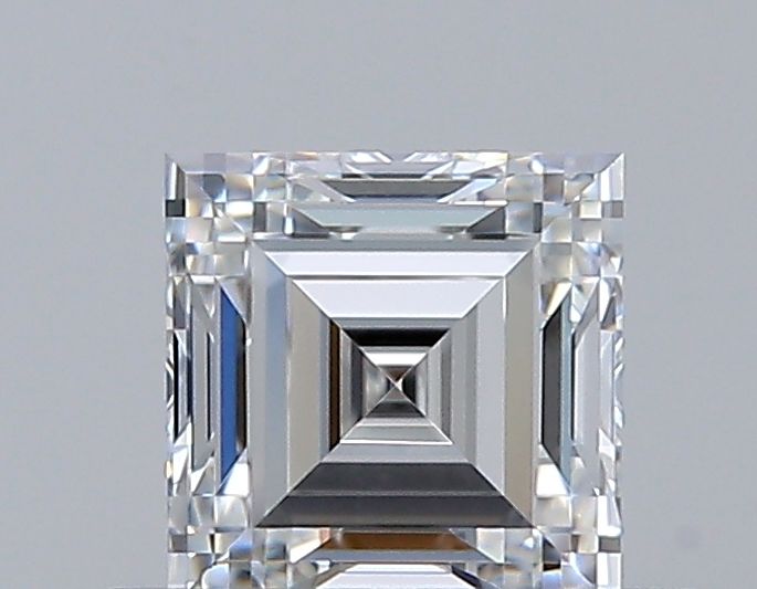 Diamante Taglio Radiant Quadrato 0.38ct EX/EX F VVS1 - GIA - 3.93x3.91x2.61mm