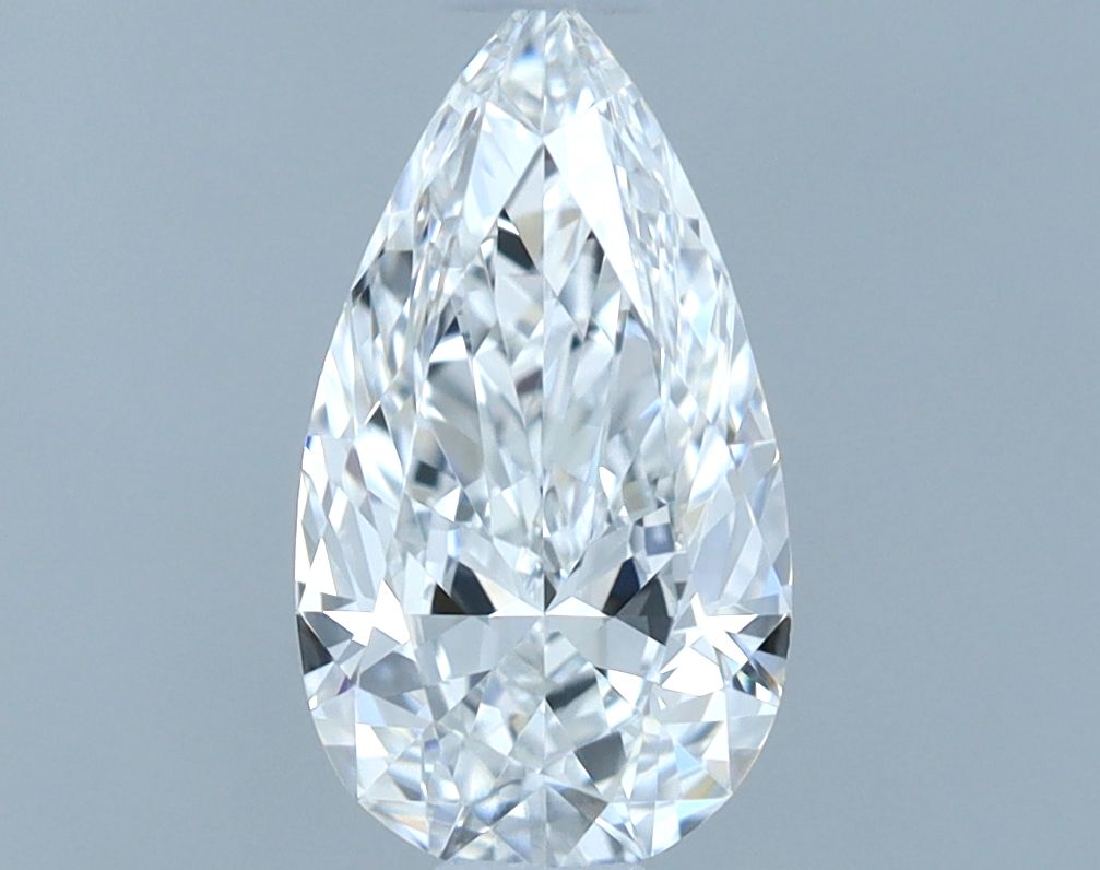 Diamante Naturale Taglio Goccia 0.58ct EX/EX D VVS1 - IGI - 8.08x4.45x2.62mm