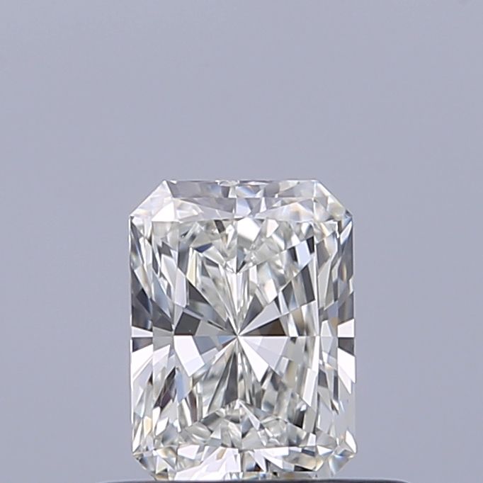 Diamante Naturale Taglio Radiant 0.42ct EX/EX H IF - GIA - 5.17x3.74x2.5mm