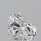 Diamante Naturale Taglio Cuore 0.67ct EX/EX F VVS2 - GIA - 5.05x6.0x3.83mm