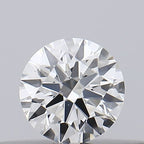 Diamante Taglio Brillante 0.18ct EX/VG/EX H VVS2 - GIA - 3.64x3.65x2.2mm