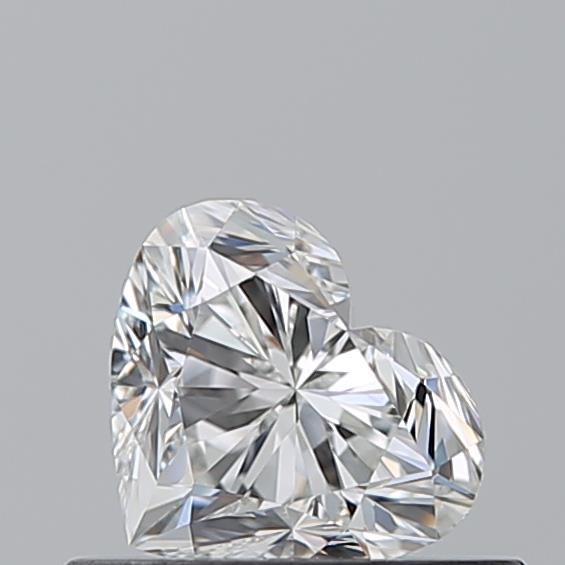 Diamante Naturale Taglio Cuore 0.5ct VG/EX G IF - GIA - 4.61x5.47x3.48mm