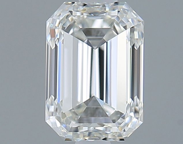 Diamante Naturale Taglio Smeraldo 1ct EX/EX G VVS1 - IGI - 6.44x4.5x3.28mm