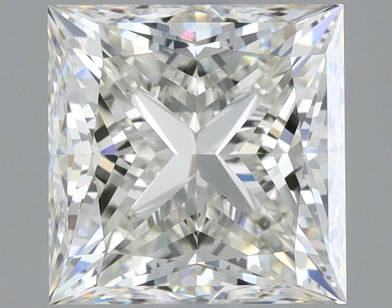 Diamante Naturale Taglio Princess 1.51ct EX/VG J VS2 - GIA - 6.07x6.02x4.47mm
