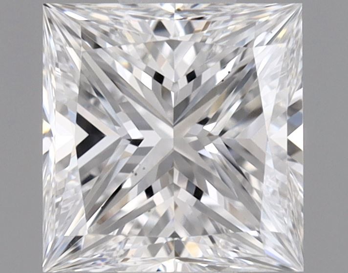 Diamante Naturale Taglio Princess 0.45ct VG/EX D VS2 - GIA - 4.43x4.27x3.1mm