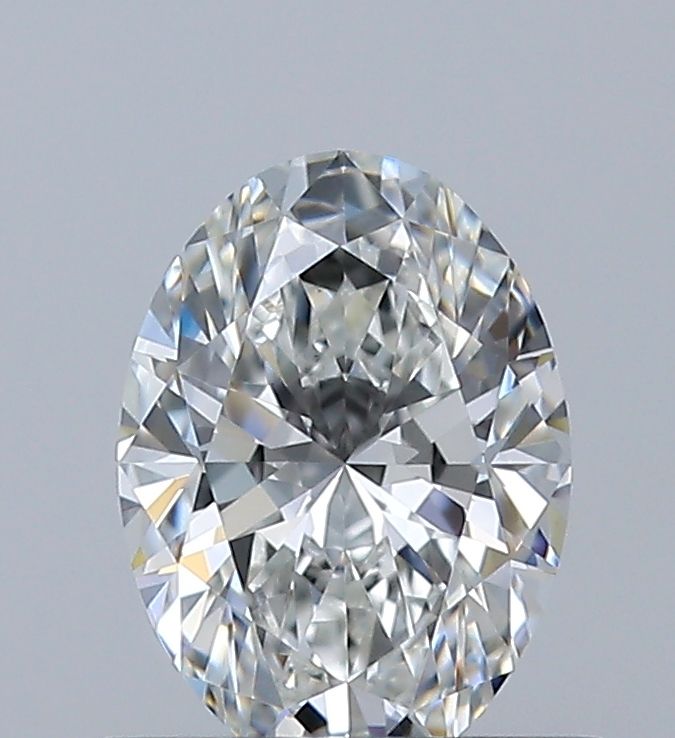 Diamante Naturale Taglio Ovale 0.6ct EX/EX G VS1 - GIA - 6.53x4.73x3.0mm