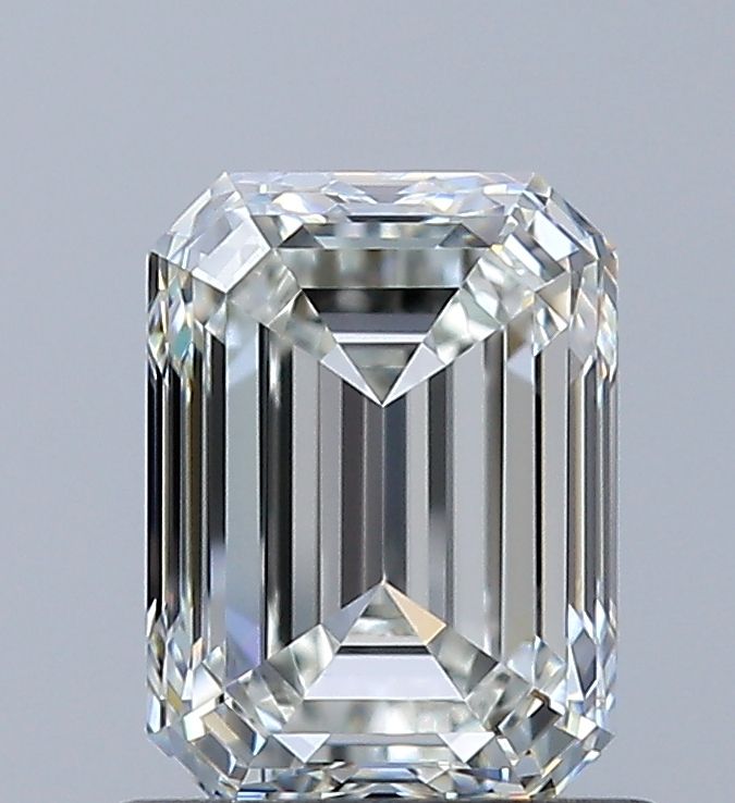 Diamante Naturale Taglio Smeraldo 1.01ct VG/EX I VVS1 - GIA - 6.43x4.7x3.22mm