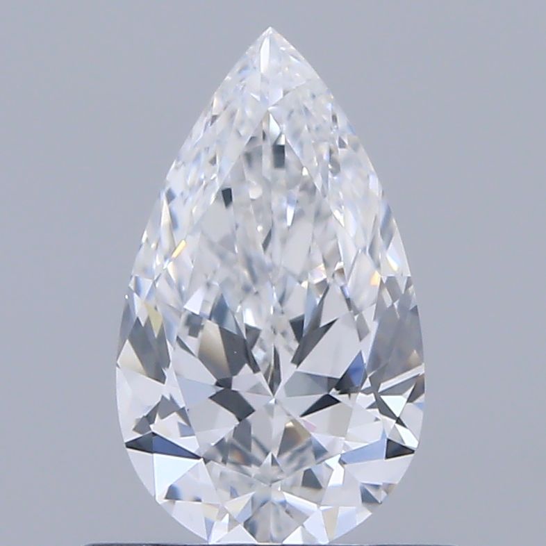 Diamante Naturale Taglio Goccia 0.57ct EX/EX E VVS2 - IGI - 7.76x4.53x2.72mm